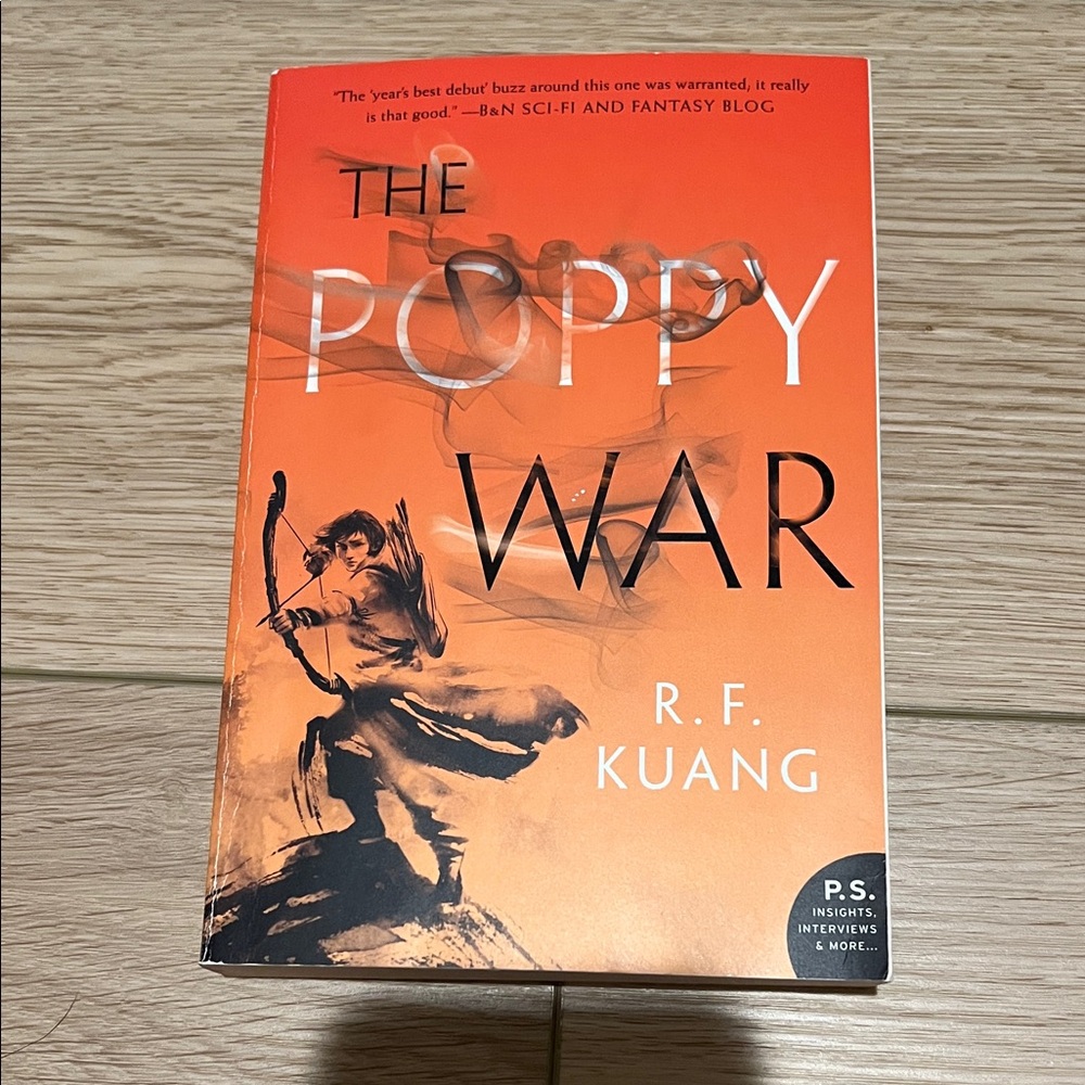Barnes & Noble The Poppy War Book - Orange Cover